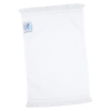 View Image 2 of 3 of Fringed Velour Spirit Towel - 11" x 18" - White