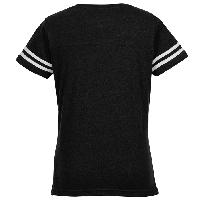 LAT Fine Jersey Football TShirt Ladies' Screen