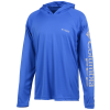 View Image 3 of 4 of Columbia PFG Terminal Tackle Hooded Long Sleeve T-Shirt