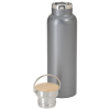 View Image 3 of 3 of Accord Vacuum Stainless Bottle with Wood Lid - 21 oz.