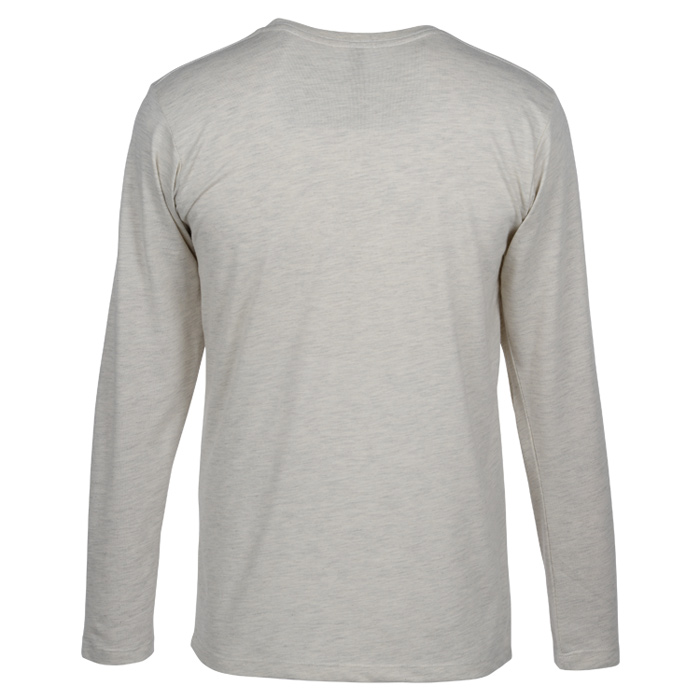 4imprint.com: Platinum Tri-Blend LS T-Shirt - Men's - Embroidered ...
