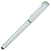 View Image 5 of 5 of Cali Soft Touch Stylus Gel Pen - Silver
