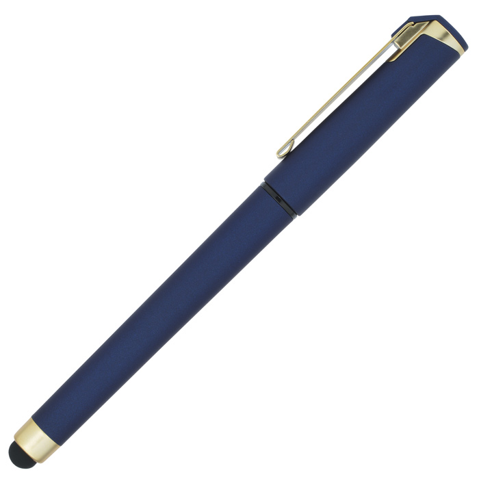 Cali Soft Touch Stylus Gel Pen Metallic Matte Gold