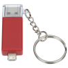 View Image 5 of 9 of Carry Along Duo Charging Cable Keychain