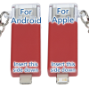 View Image 9 of 9 of Carry Along Duo Charging Cable Keychain
