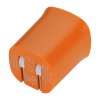 View Image 2 of 5 of Single Port Folding USB Wall Charger