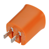 View Image 3 of 5 of Single Port Folding USB Wall Charger