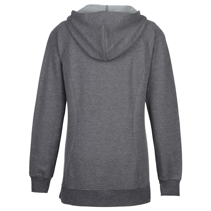 Optimal TriBlend FullZip Hoodie Ladies' Embroidered