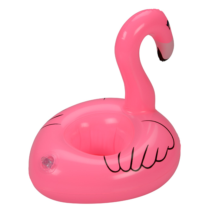 Inflatable Drink Holder Pink Flamingo 24 hr 149205PF