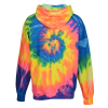 View Image 3 of 3 of Tie-Dyed Spiral Hoodie - Screen