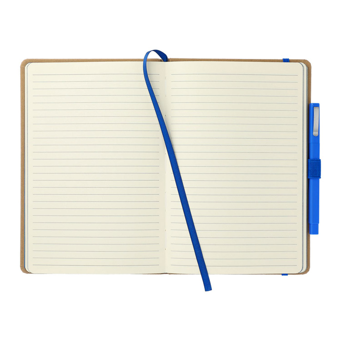 Recycled Paper Cover Notebook with Pen 24 hr 149693SET