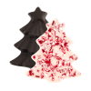 View Image 3 of 3 of Peppermint Bark Shapes - 1/2 oz. - Tree