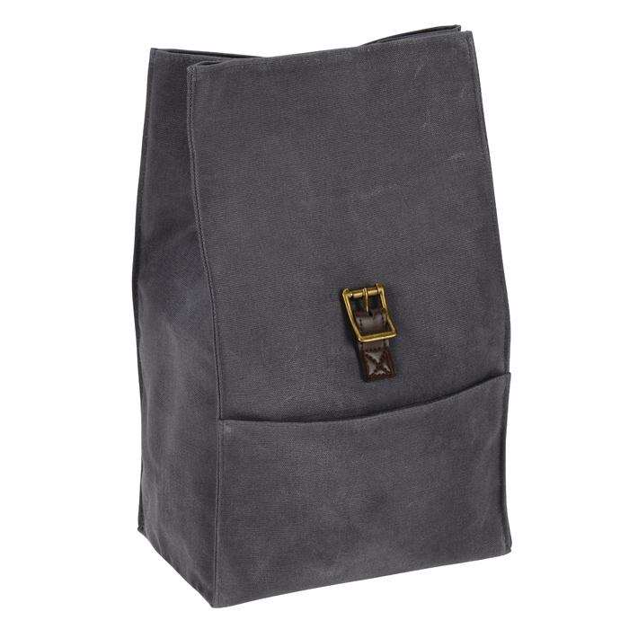 Waxed Cotton Lunch Bag 150096