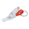 View Image 4 of 7 of Alpine Duo Charging Cable Keychain