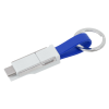 View Image 5 of 7 of Alpine Duo Charging Cable Keychain