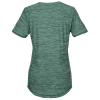 View Image 2 of 3 of adidas Melange Tech T-Shirt - Ladies' - Embroidered
