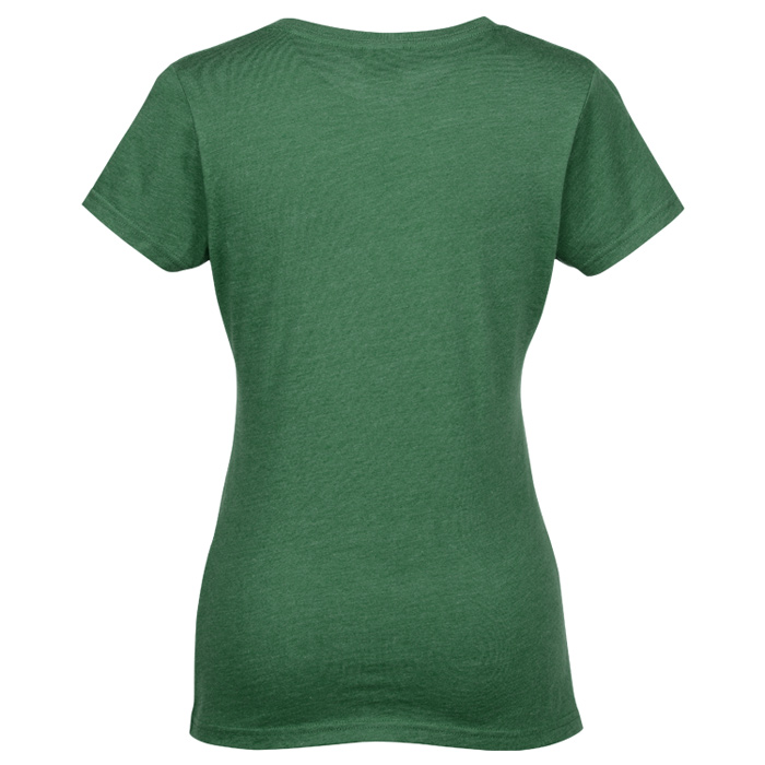 4imprint.com: Team Favorite Blended V-Neck T-Shirt - Ladies' - Colors ...