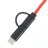 View Image 4 of 7 of Braided 10' Duo Charging Cable