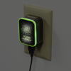 View Image 6 of 7 of Shine Light-Up Logo USB Wall Charger