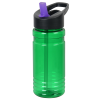 View Image 4 of 7 of Big Grip Bottle with Two-Tone Flip Straw Lid - 20 oz.