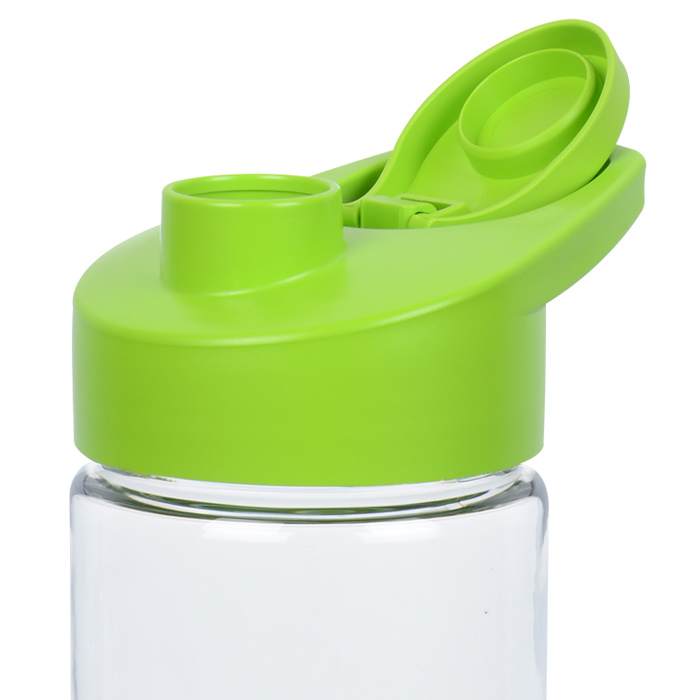 Clear Impact Twist Water Bottle with Flip Carry Lid 24
