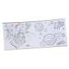 View Image 4 of 4 of Kid's Coloring Book To-Go Set - Space - 24 hr
