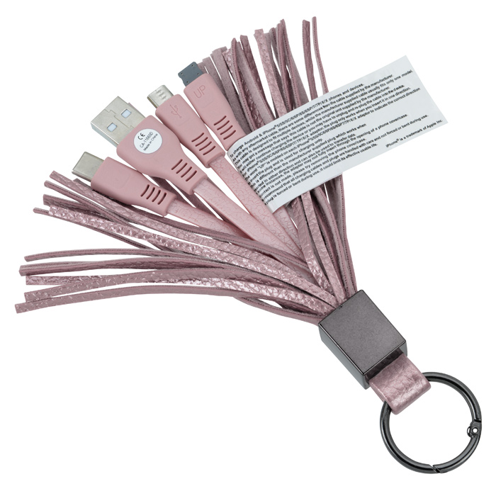 Tassel Charging Cable Keychain 152805