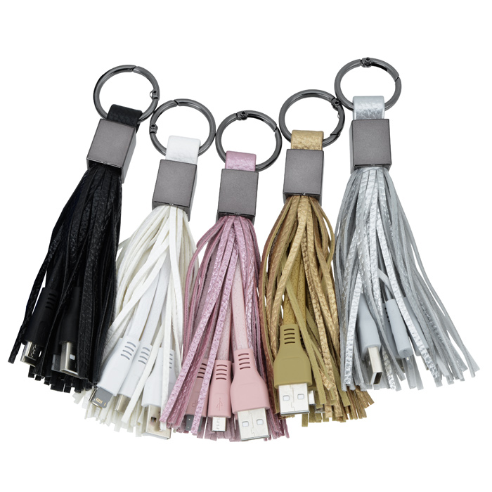 Tassel Charging Cable Keychain 152805