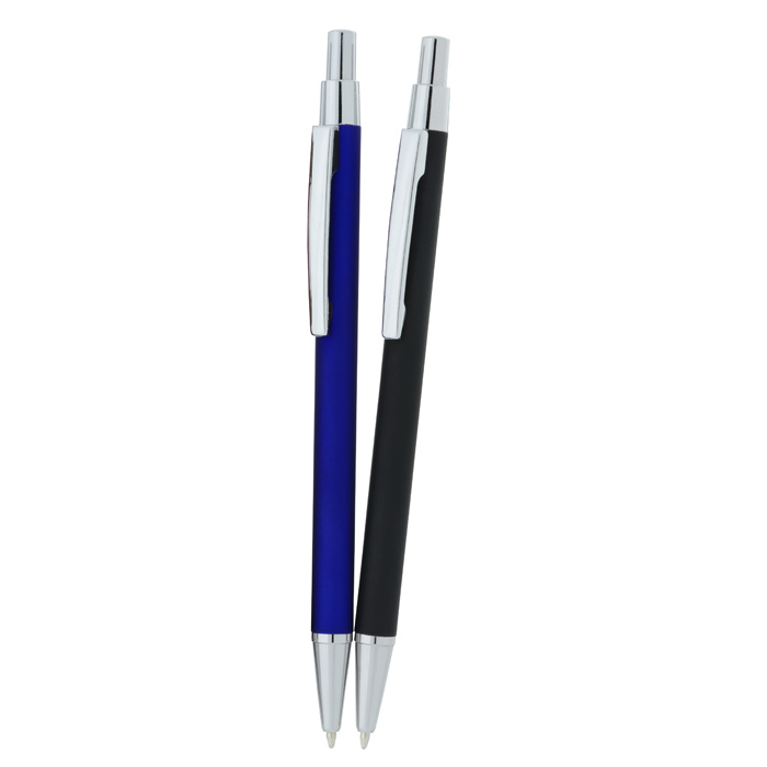 4imprint.com: Derby Slim Soft Touch Metal Pen & Mechanical Pencil Set