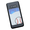 View Image 2 of 3 of Sport Themed Phone Wallet - Baseball