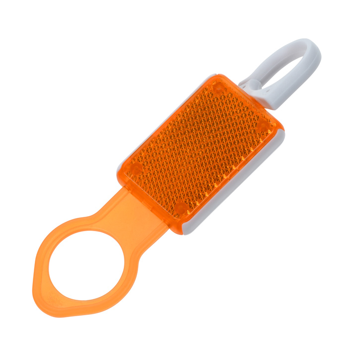 Reflective Bottle Holder with Key Light and Carabiner 153164