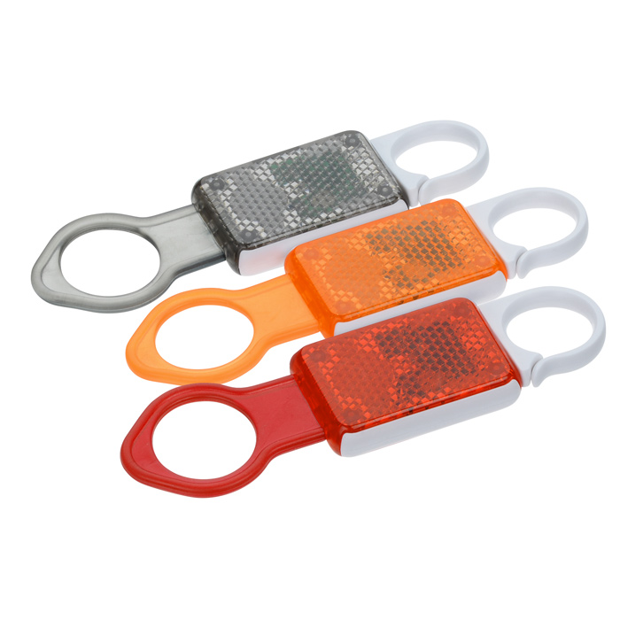 Reflective Bottle Holder with Key Light and Carabiner 153164