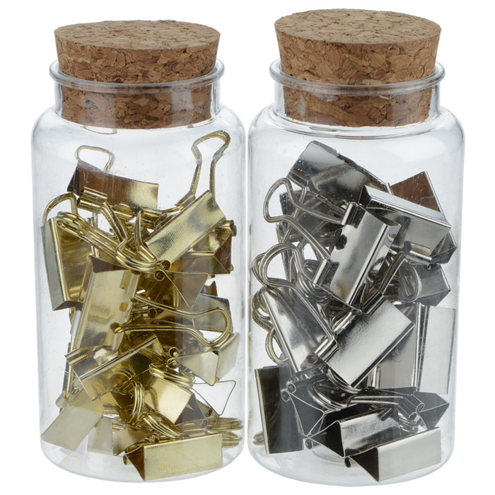 Corked Bottle Binder Clips 153535BC