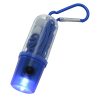 View Image 2 of 4 of Carabiner Case Key Light with Ear Buds - 24 hr