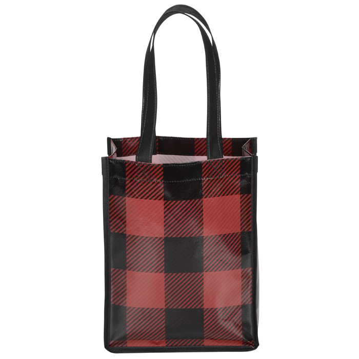 plaid mini bag