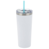 View Image 3 of 8 of Colma Vacuum Tumbler with Straw - 22 oz.