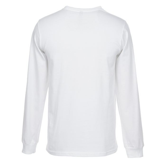 4imprint.com: Econscious Organic Cotton LS T-Shirt - Men's - White ...