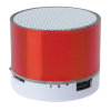 View Image 3 of 6 of Shiny Metallic Light-Up Logo Bluetooth Speaker