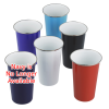 View Image 2 of 2 of Enamel Pint Cup - 17 oz.