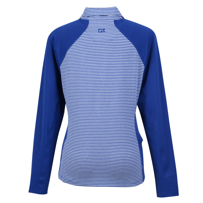 4imprint.com: Cutter & Buck Forge Stripe 1/4-Zip Pullover - Ladies ...