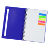 View Image 2 of 5 of Sydney Spiral Notebook with Color Sticky Flags