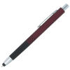 View Image 2 of 5 of Allister Soft Touch Stylus Metal Pen - 24 hr