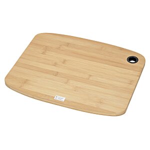 4imprint.com: Large Bamboo Cutting Board with Silicone Grip 155871