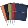 View Image 5 of 5 of Heathered Linen Notebook