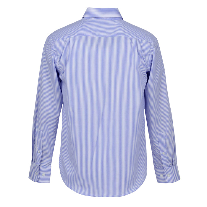 4imprint.com: Untucked Striped Poplin Shirt - Men's 157435-M