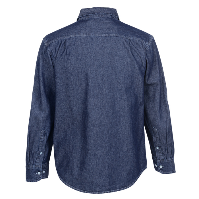 4imprint.com: Untucked Denim Shirt - Men's 157436-M