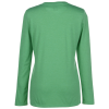View Image 3 of 3 of Allmade Tri-Blend Long Sleeve T-Shirt - Ladies'