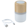 View Image 2 of 6 of Bamboo Wireless Light-Up Speaker
