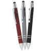 View Image 4 of 4 of Madrid Multi-Ink Soft Touch Stylus Metal Pen