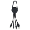 View Image 7 of 7 of Cruise Carabiner Charging Cable - Light-Up Logo